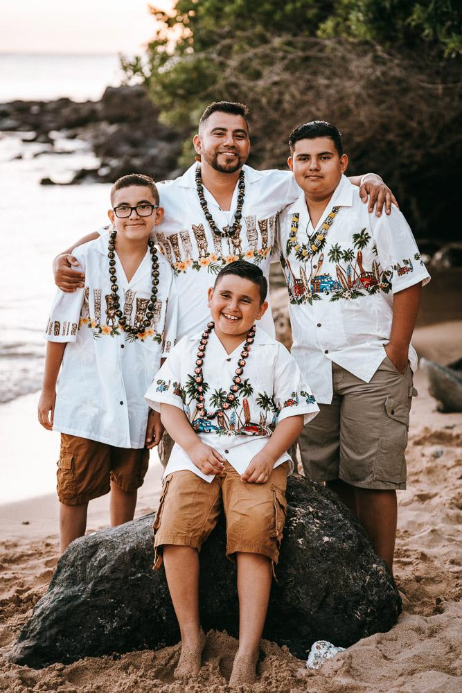 Sanchez Family, Kapalua Bay - Maui, HI - Family Session