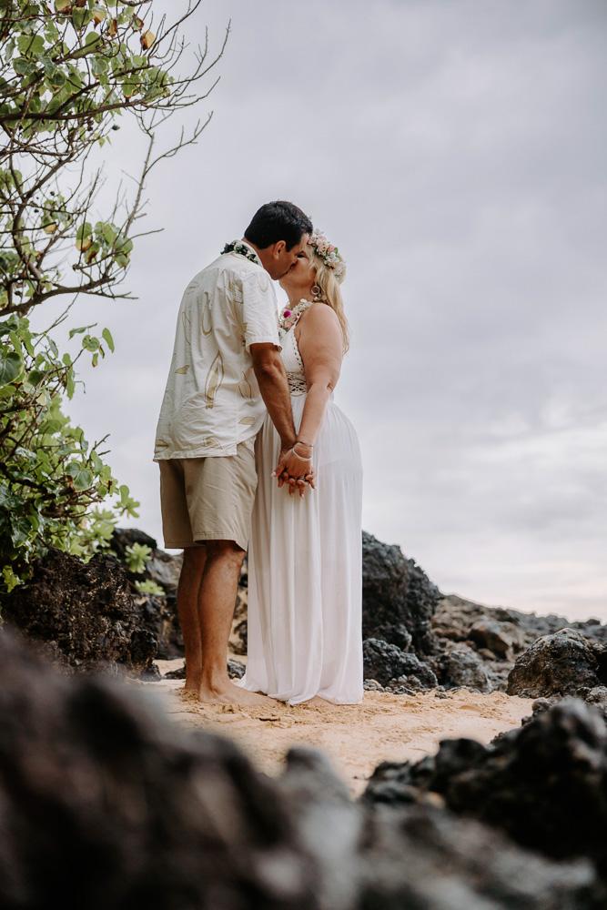 Sabrina and Robert, Makena Secret Cove - Wailea, Maui - Wedding Session