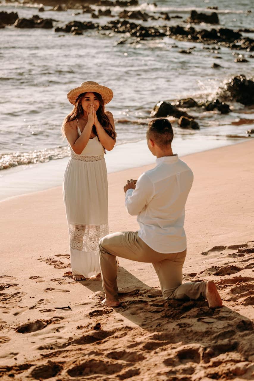 Stephen and Sandra, Palauea Beach - Makena, HI - Engagement Session