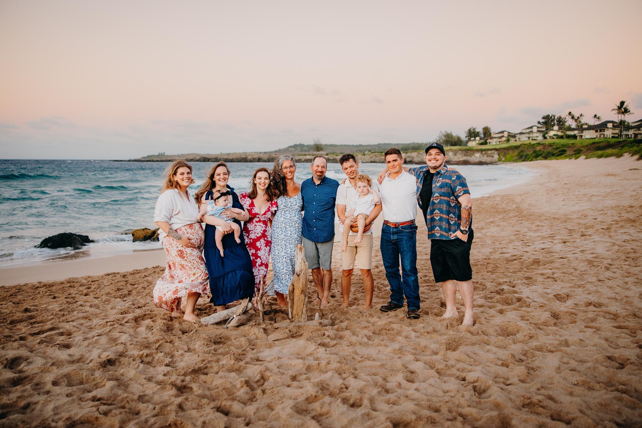 A Family Photo Shoot at Ironwoods Beach, Kapalua: A Day to Remember