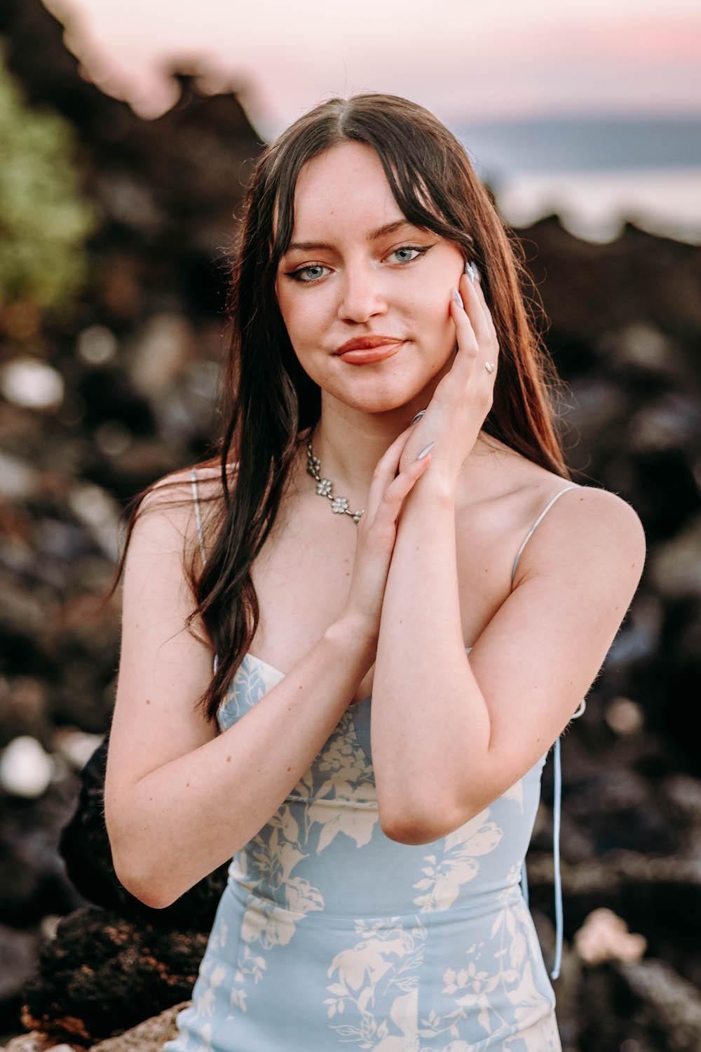 Carmen Gray, Palauea Beach - Makena, HI - Senior Portrait