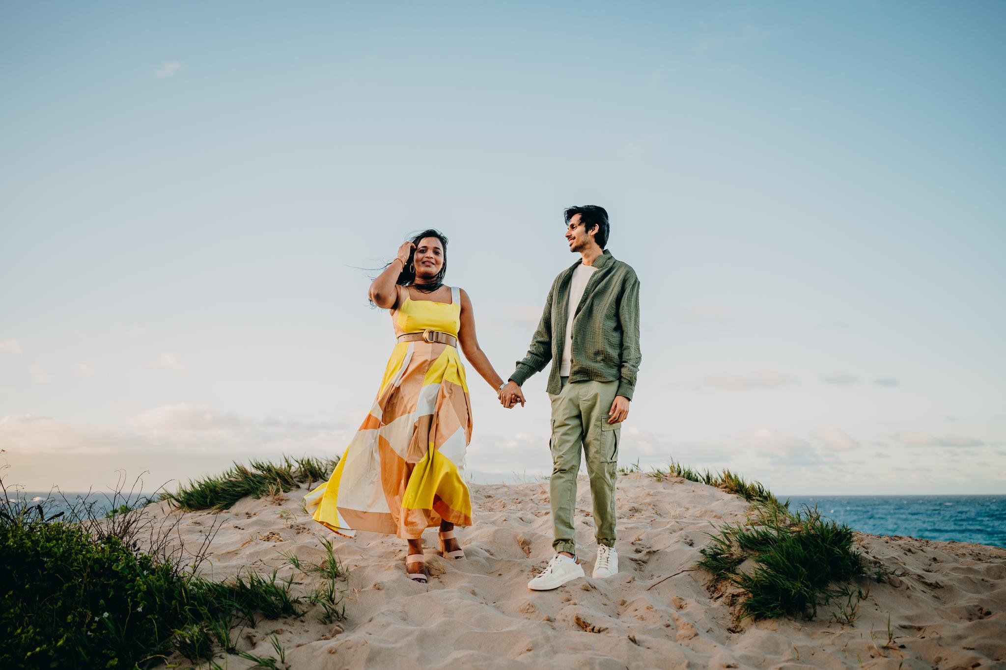 A Captivating Couple Photography Session at Kapalua Ironwoods