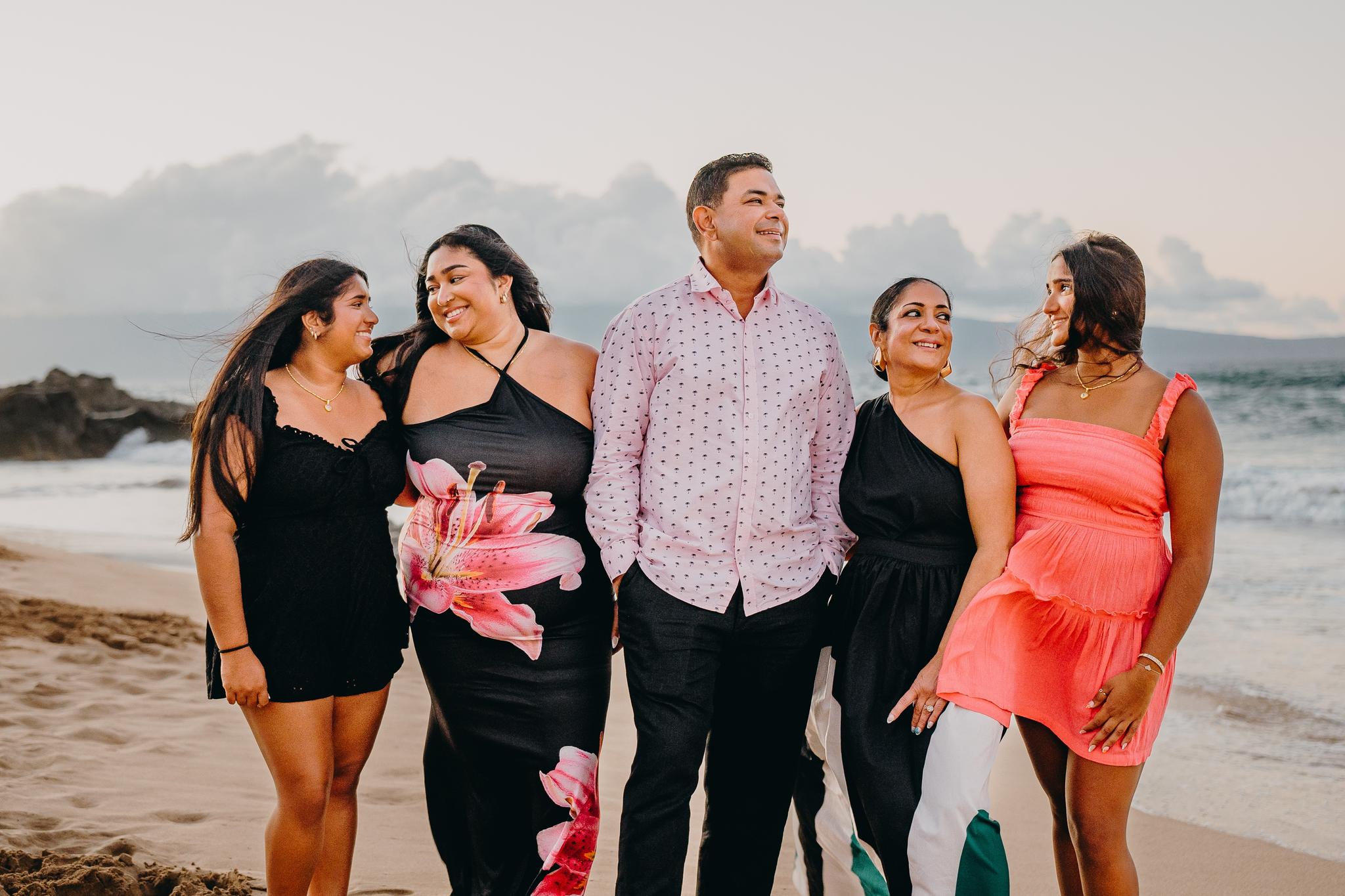 Indian Family Photoshoot at Ironwoods Beach