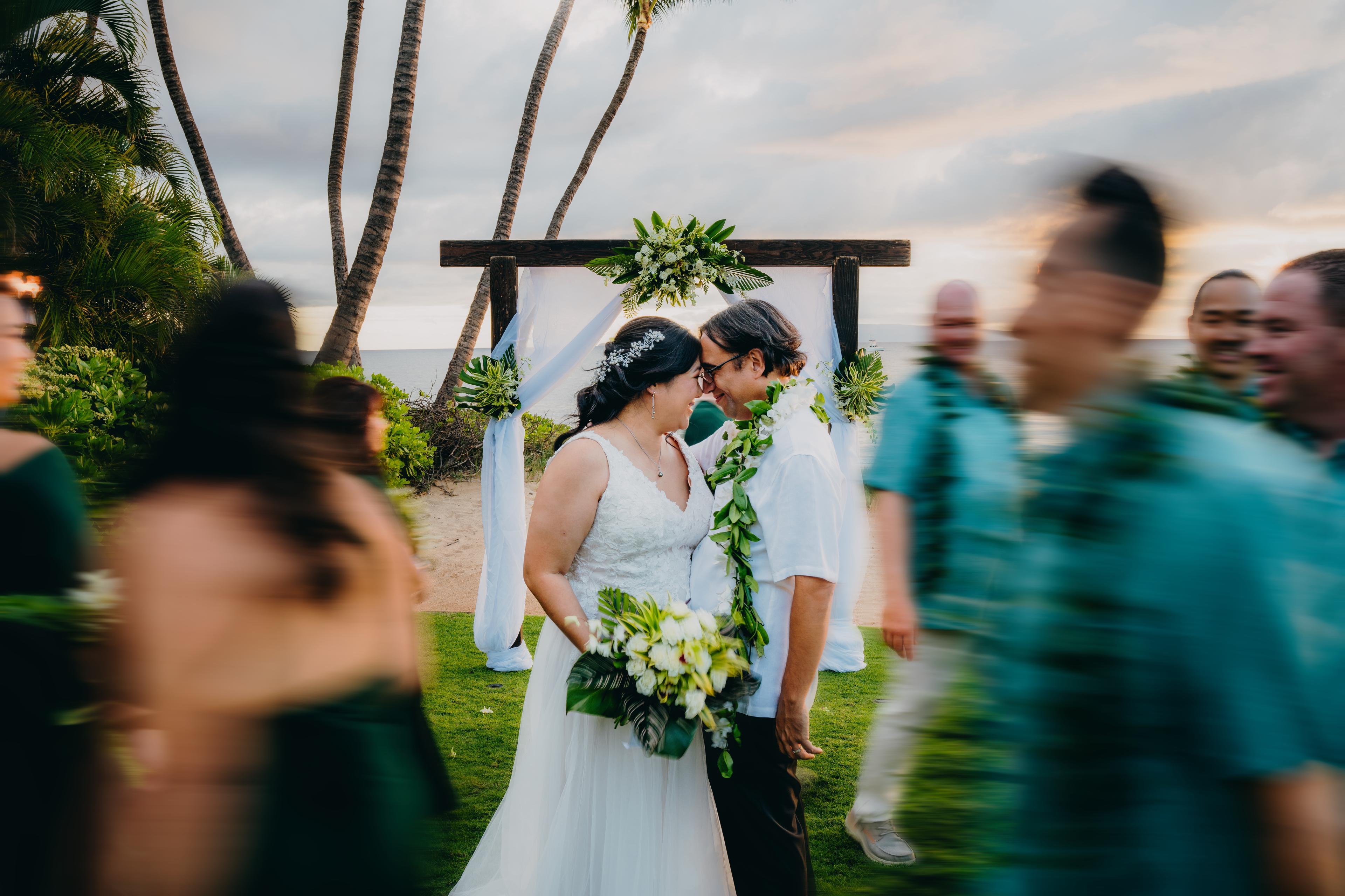 A Magical Wedding at Sugar Beach Events in Kihei: Megan & Kulani's Special Day